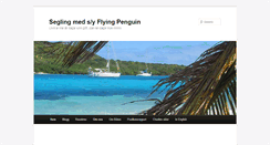 Desktop Screenshot of flying-penguin.se