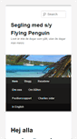 Mobile Screenshot of flying-penguin.se